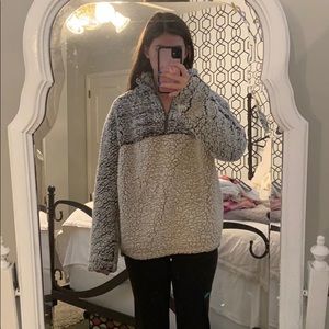 Sherpa pullover